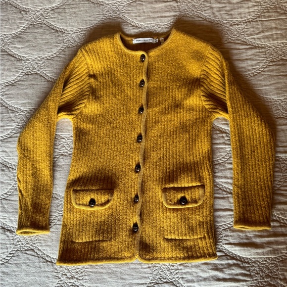 Yellow Vintage Gaddy jacket collection M - Picture 1 of 6
